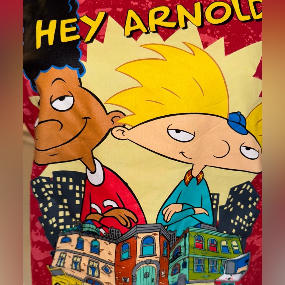 Poshmark Description — Hey Arnold! Graphic Tee (Nickelodeon) - Picture 2 of 4